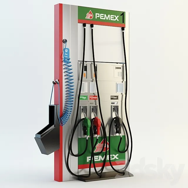 GAS DISPENSER UNITS-2 3D Model