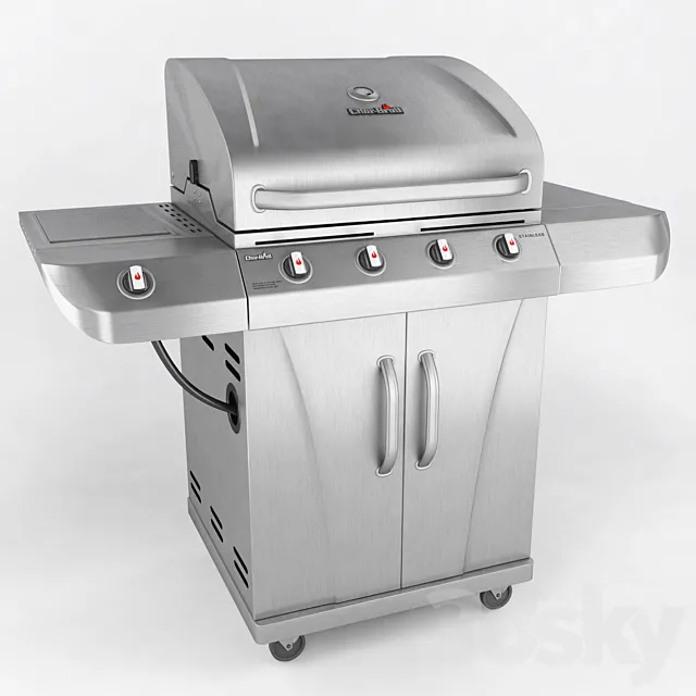 Gas Grill Char-Broil 3D Model