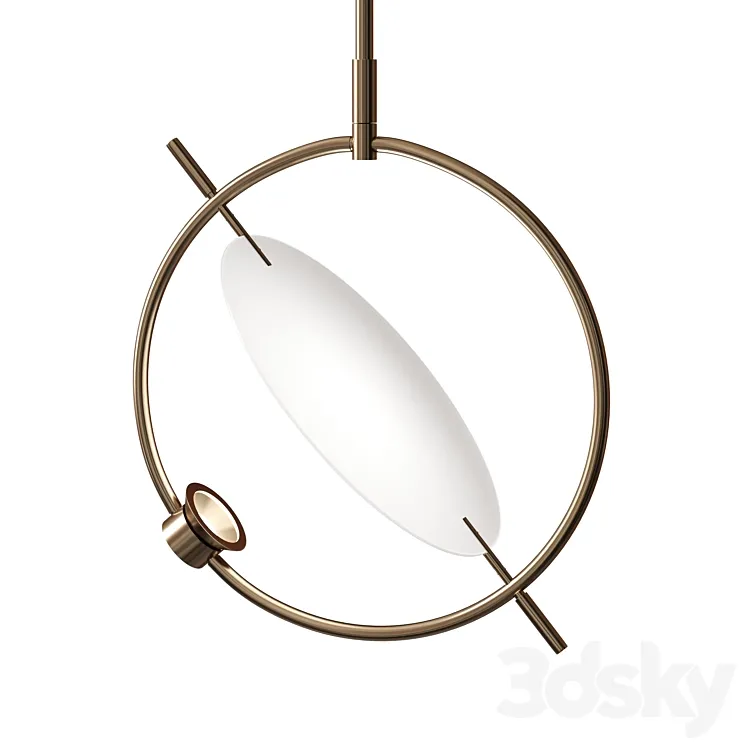 Gaspar pendant 3D Model Free