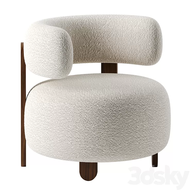 Gaston chair by Verellen 3D Model Free