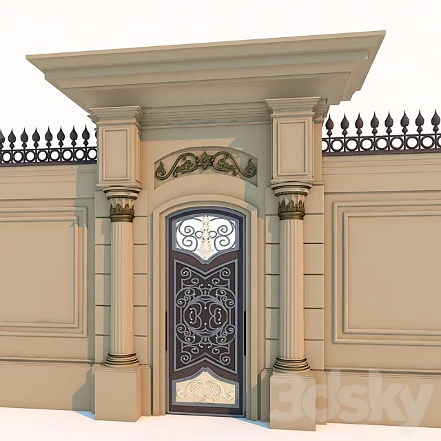 Gate 3D Model