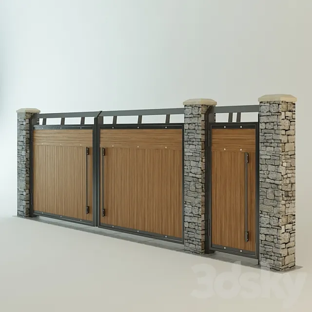 Gate 3DModel