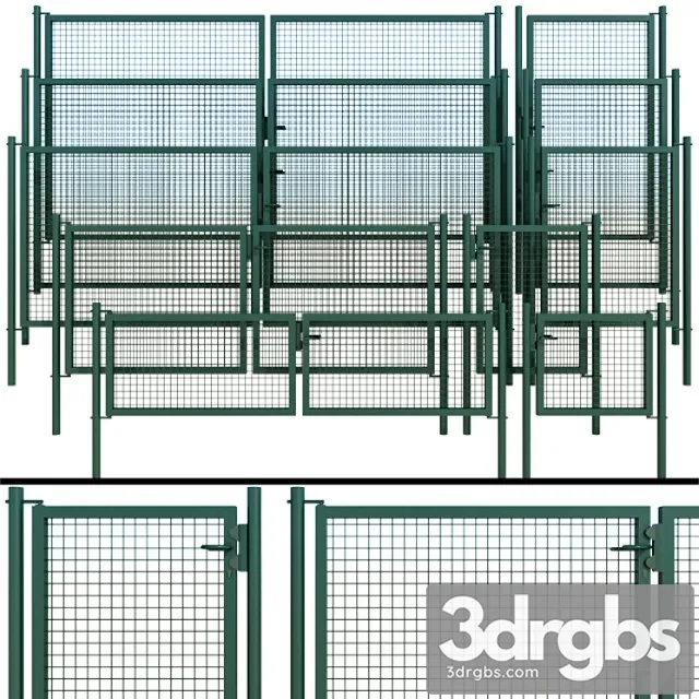 Gate Wicket 3D Model Free