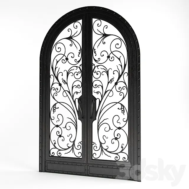 Gates forging 3D Model