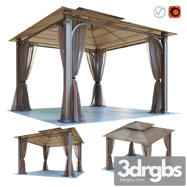 Gazebo 5 3D Model Free