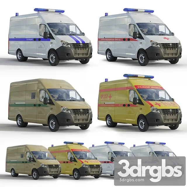 Gazel Next 2 3D Model Free