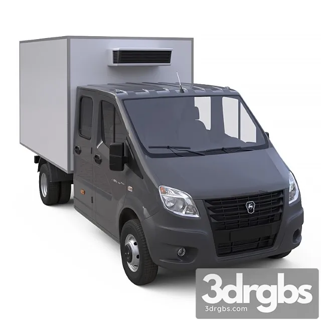 Gazelle Nekht Two Row cabin 3D Model Free