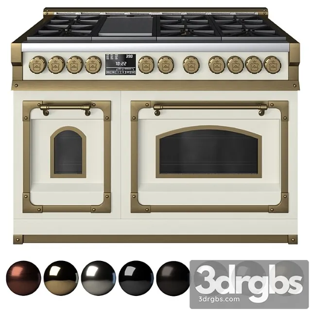 Gazovaia Plita Fiorentina Ogg486fc 3D Model Free