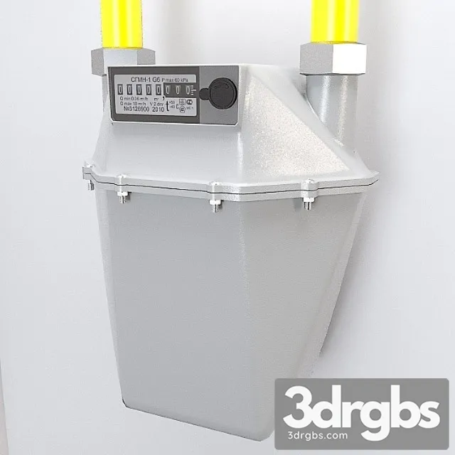 Gazovyi Schietchik Sgmn 1 3D Model Free