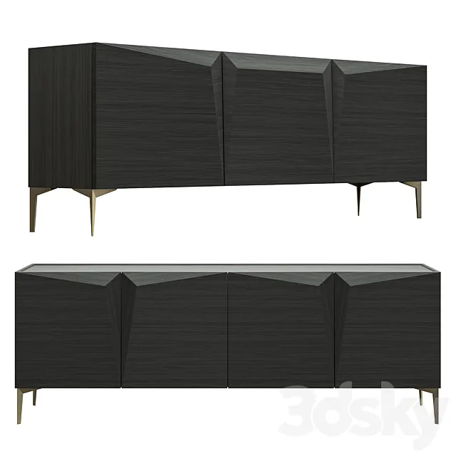 GD Arradamenti ROSA DEI VENTI storage sideboard 3DModel