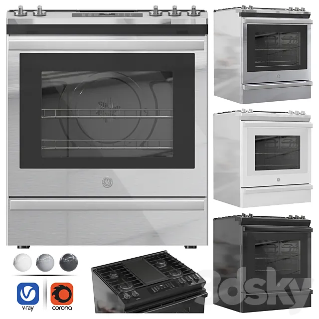 GE Gas Range 30SlideIn Free Download