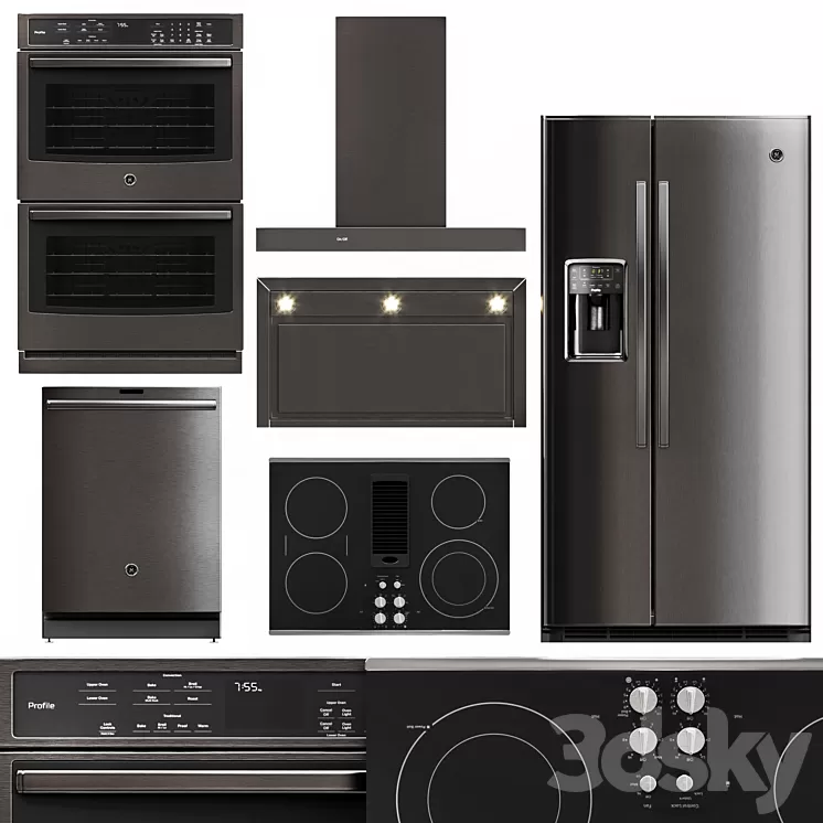 GE Profile 5 Piece Kitchen Appliance