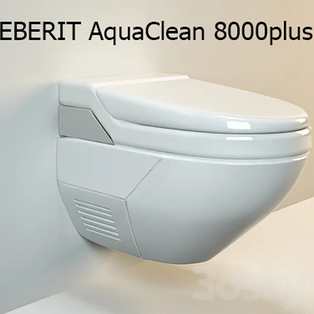 GEBERIT AquaClean 8000plus 3DModel