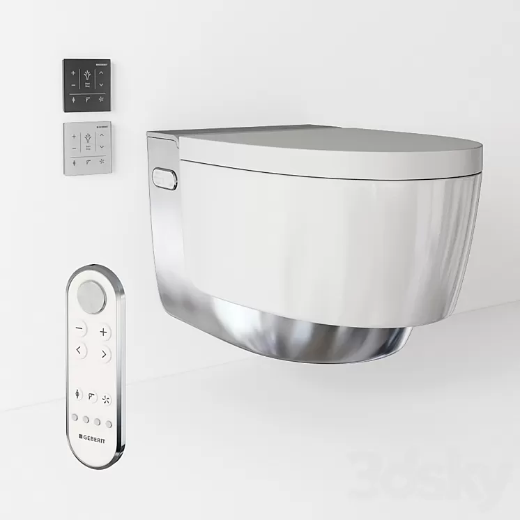Geberit AquaClean Mera 3D Model
