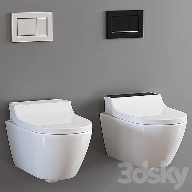 Geberit AquaClean Tuma Classic (Comfort) 3DModel