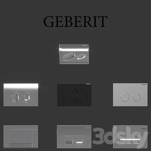 Geberit Flushing 3D Model