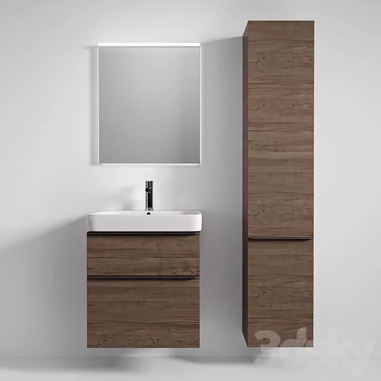 Geberit Smyle series washbasin 3D Model