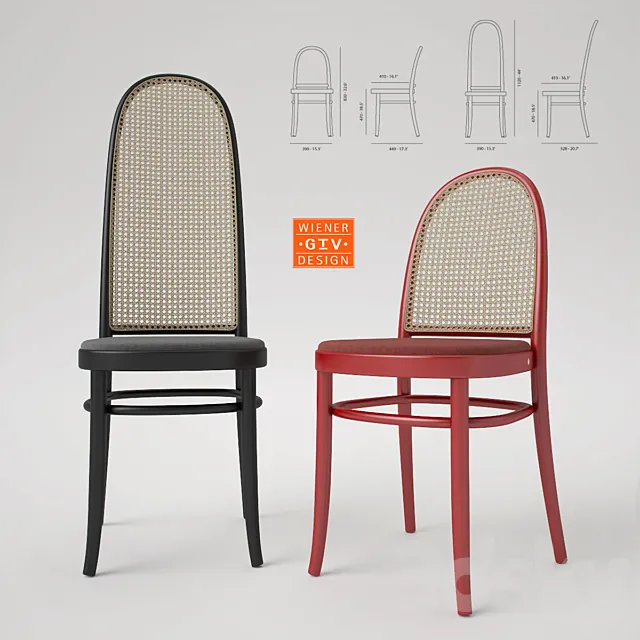 Gebruder Thonet Vienna Morris 3D Model