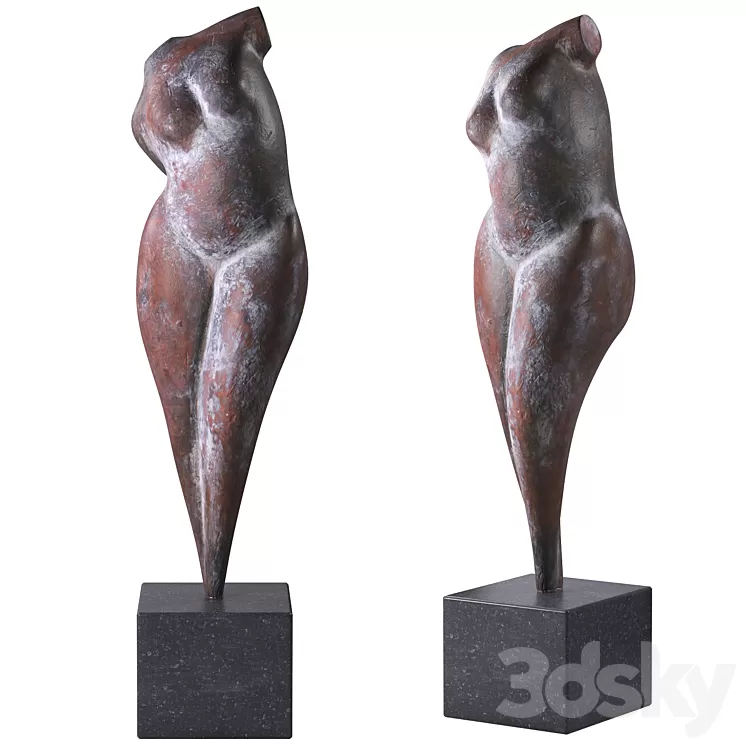 Gedraaid Model Sculpture