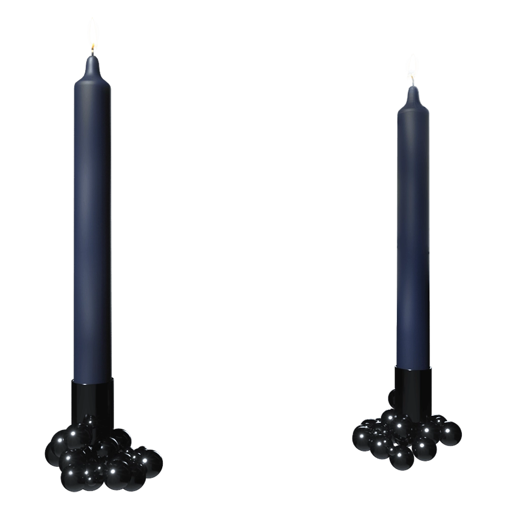 Gejst  - Candlelight Molekyl 1 black - Minor Flaws 3D Model