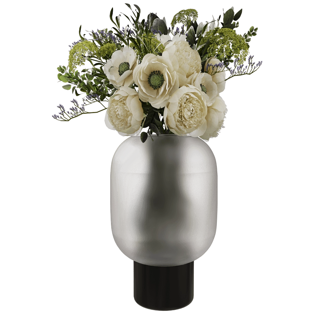 Gejst  - Flowerpot Nebl big black 3D Model