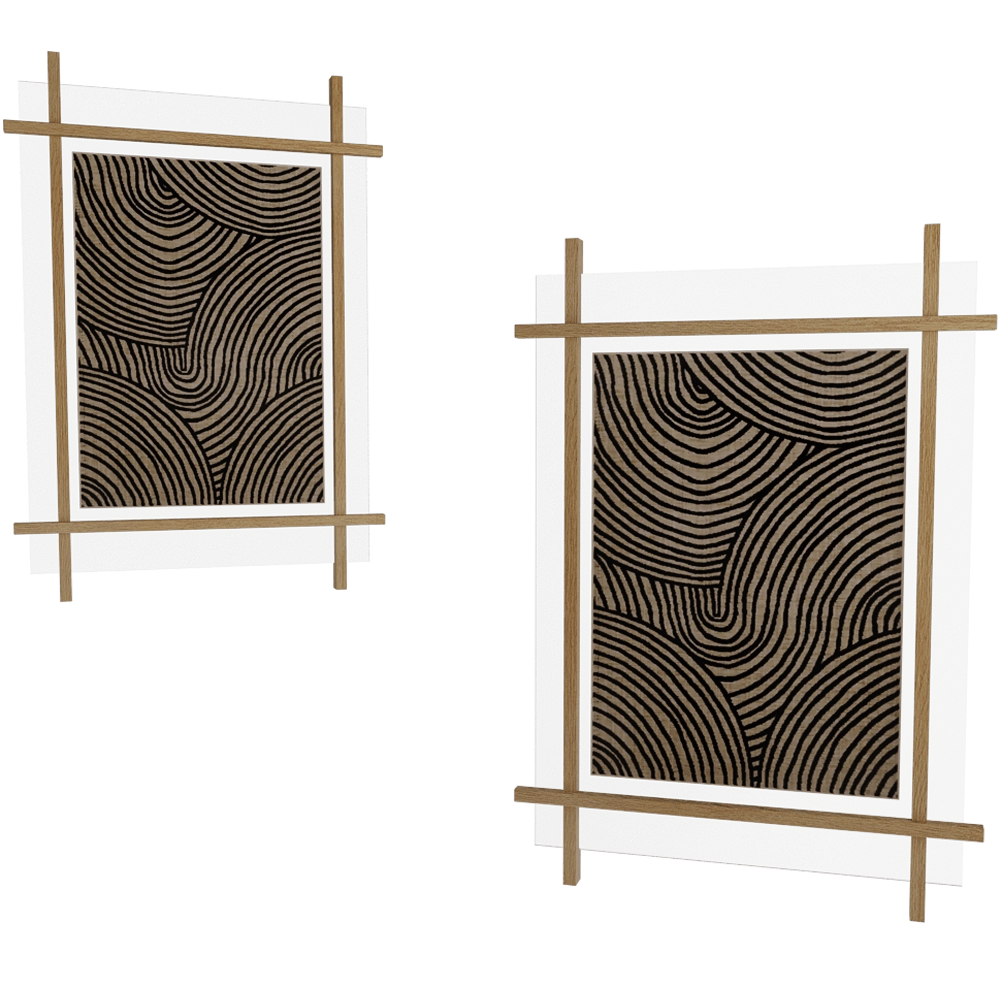Gejst  - Picture frame Daiku 50x70 3D Model