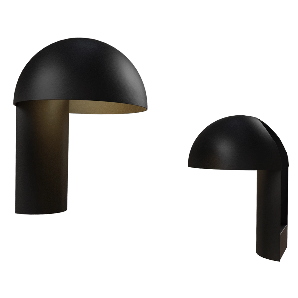 Gejst  - Table lamp Leery Black 3D Model