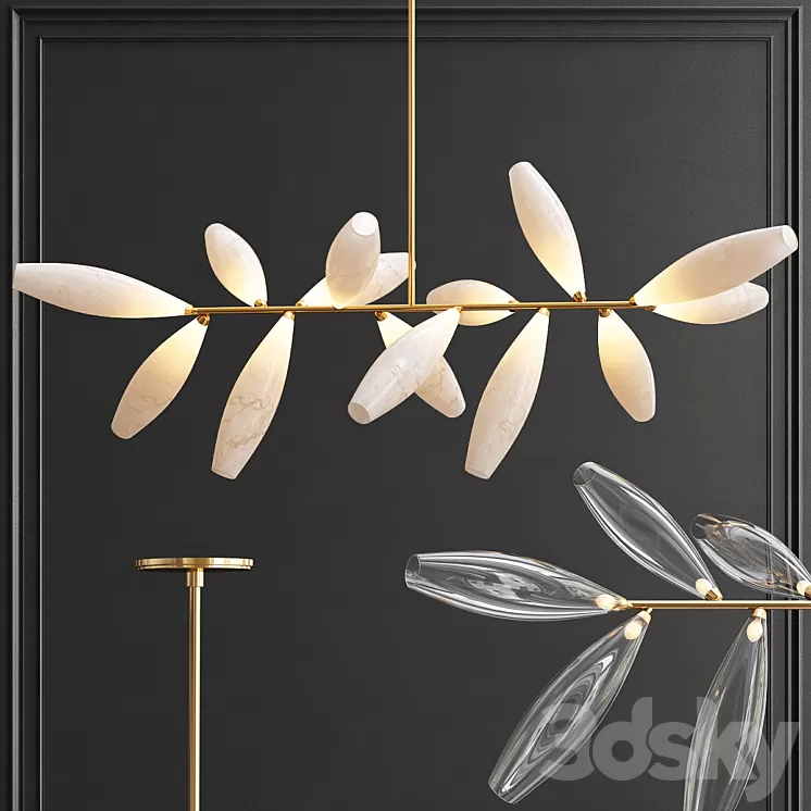 Gem chandelier 3D Model
