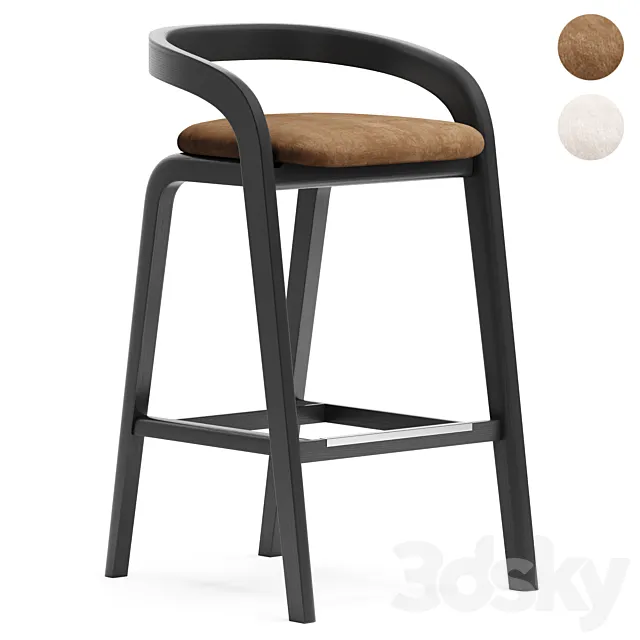 GENEA bar stool - Passoni 3DModel