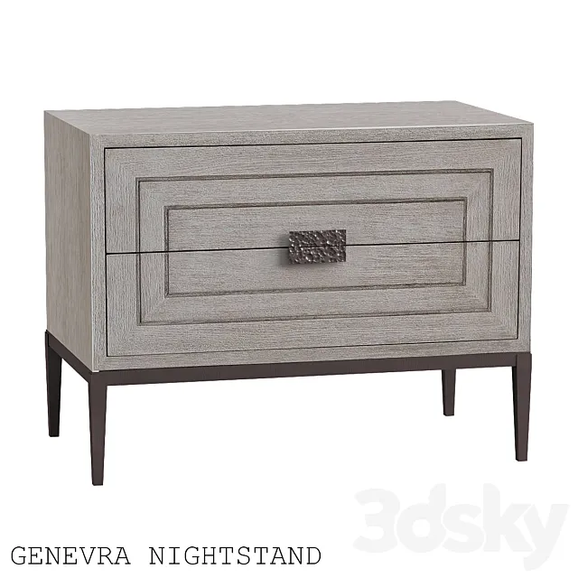 GENEVRA NIGHTSTAND 3DModel