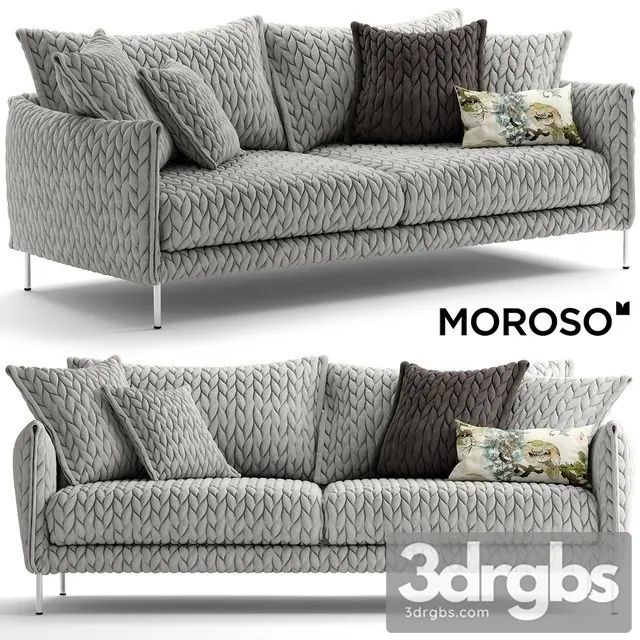 Gentry 105 Two Seater Sofa 3D Model Free
