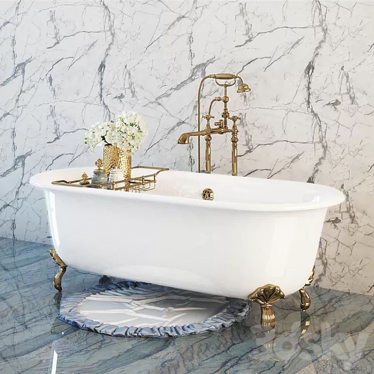 Gentry Home - Violet W 3D Model