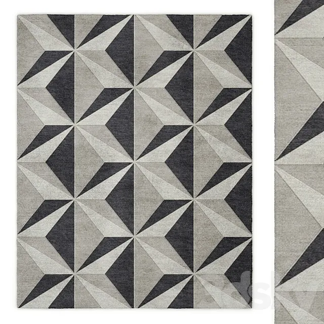 Geometric rug 3DModel