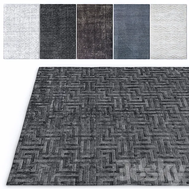 Geometric Rugs №2 3D Model