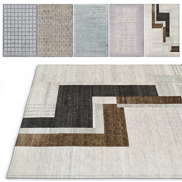 Geometric Rugs №3 3D Model