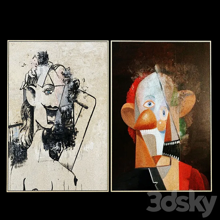 George condo 3DModel