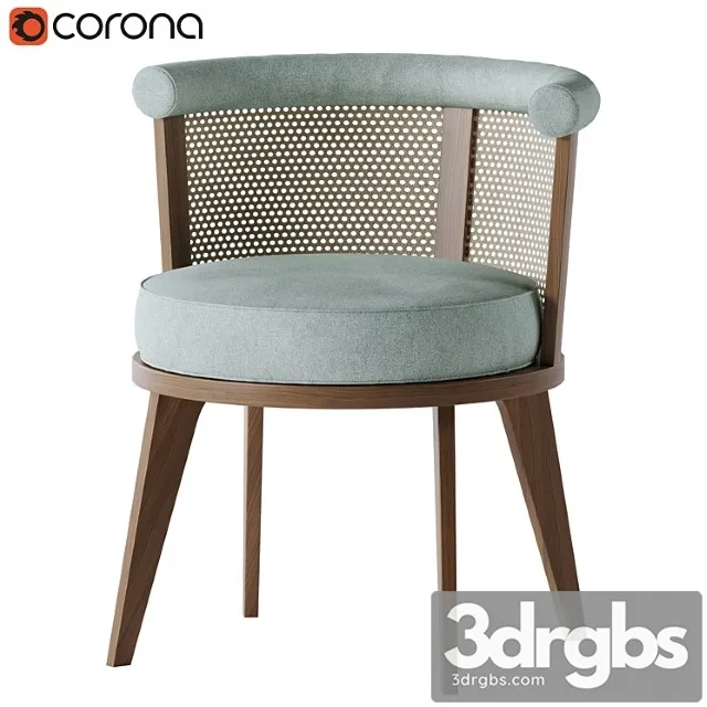 George Dining Chair 3D Model Free