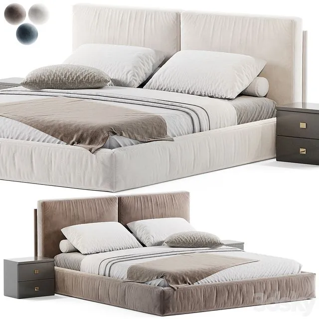 George Felis Bed 3D Model