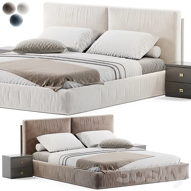 George Felis Bed 3D Model