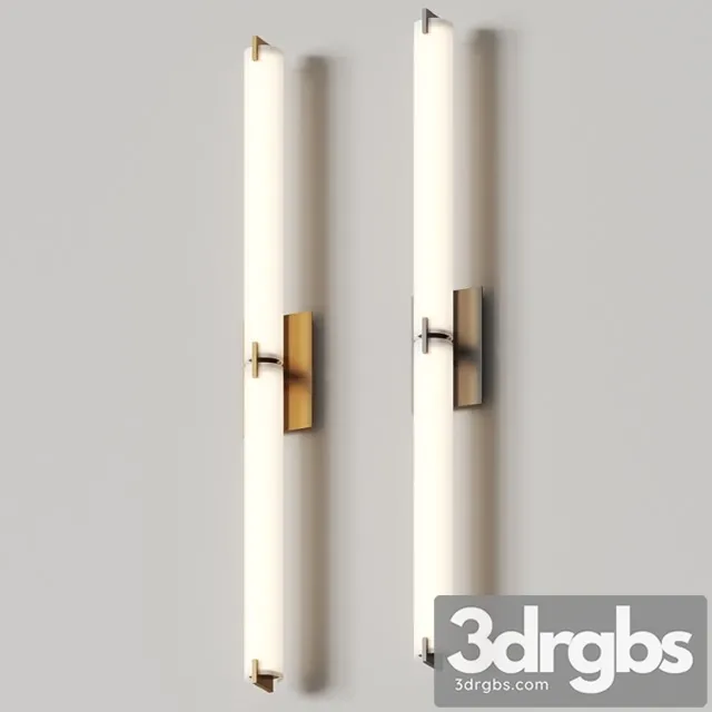 George kovacs tube double led bar wall lamp 3D Model Free