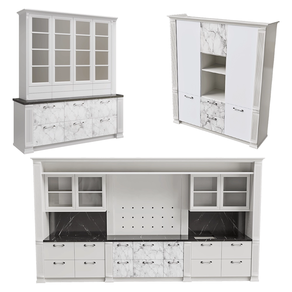 Geos Ideal - Kitchen Astoria 3D Model