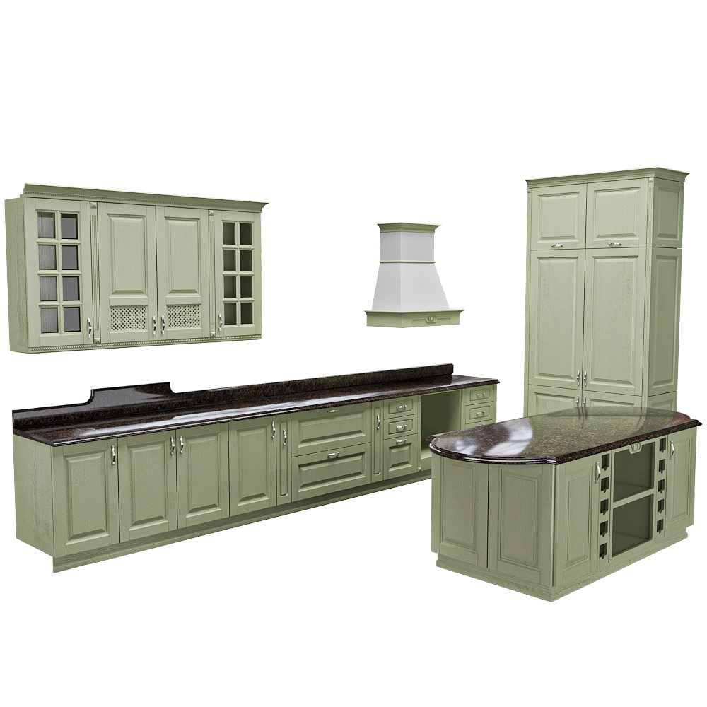 Geos Ideal - Kitchen Simona 3D Model