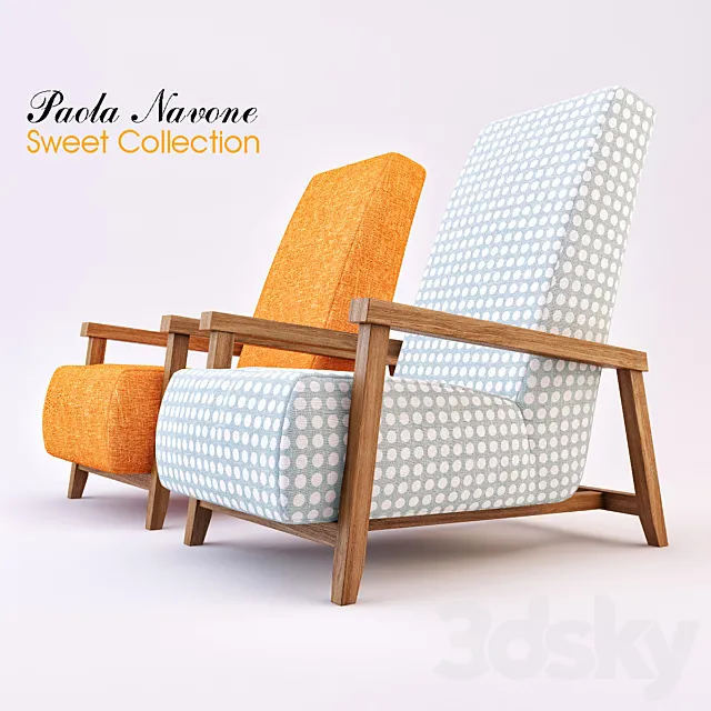 Gervasoni _ Sweet 20 3D Model