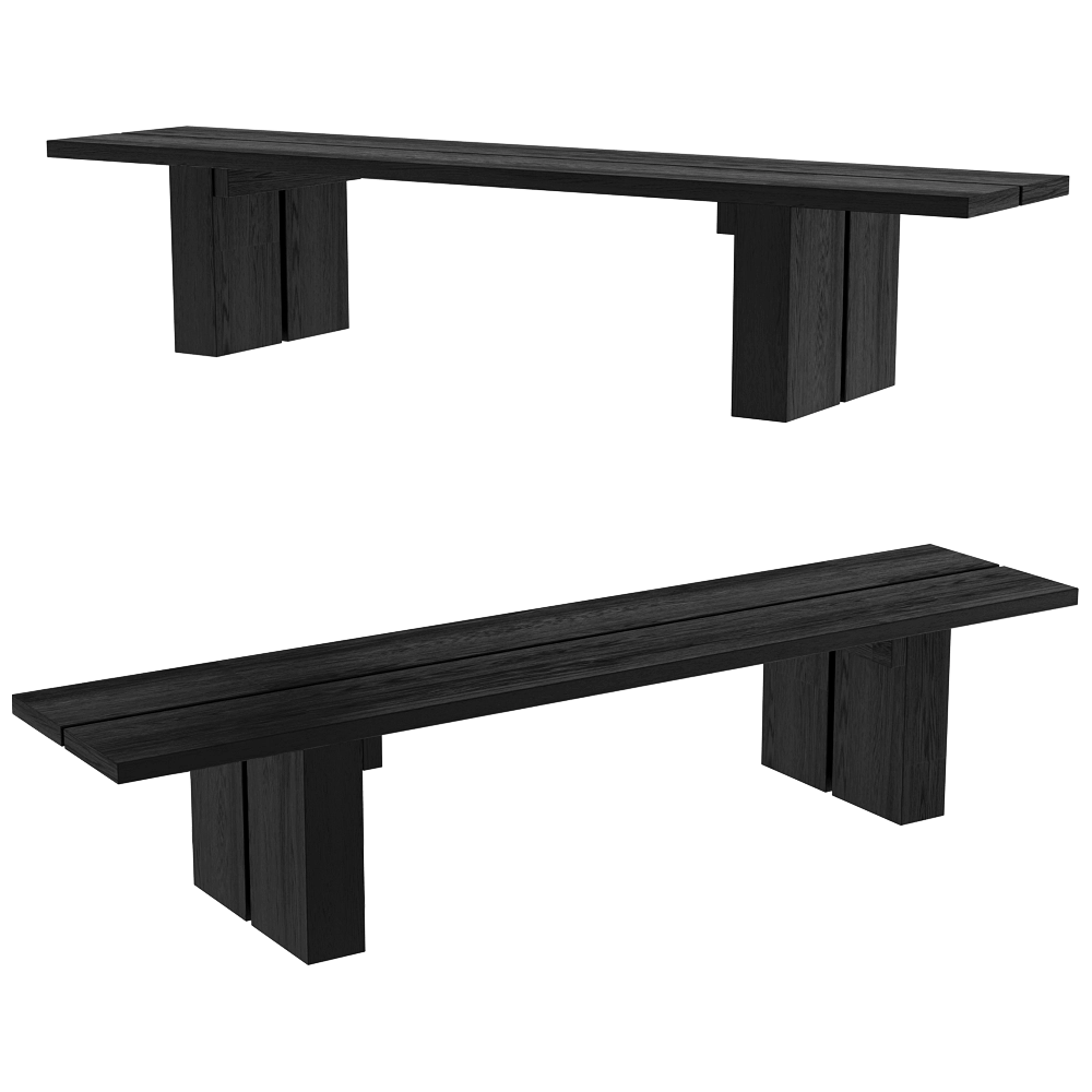 Gervasoni - Bench Yoku 3D Model
