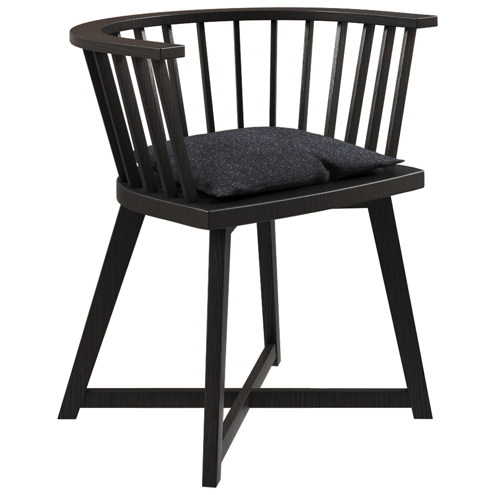 Gervasoni - Chair Gray 24 3D Model
