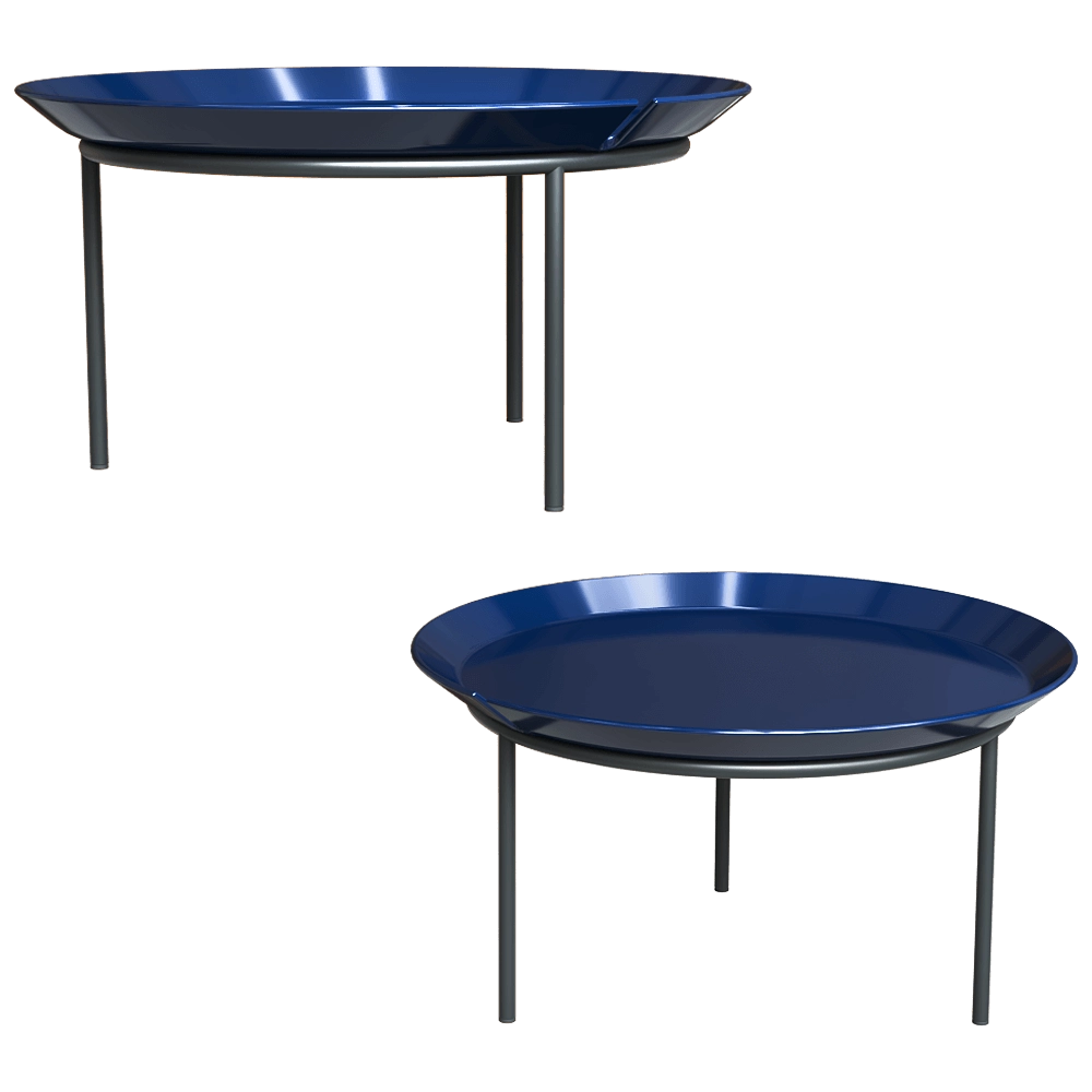 Gervasoni - Coffee table Brise 2 + 3D Model