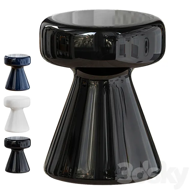 Gervasoni Inout Ottoman 3DModel