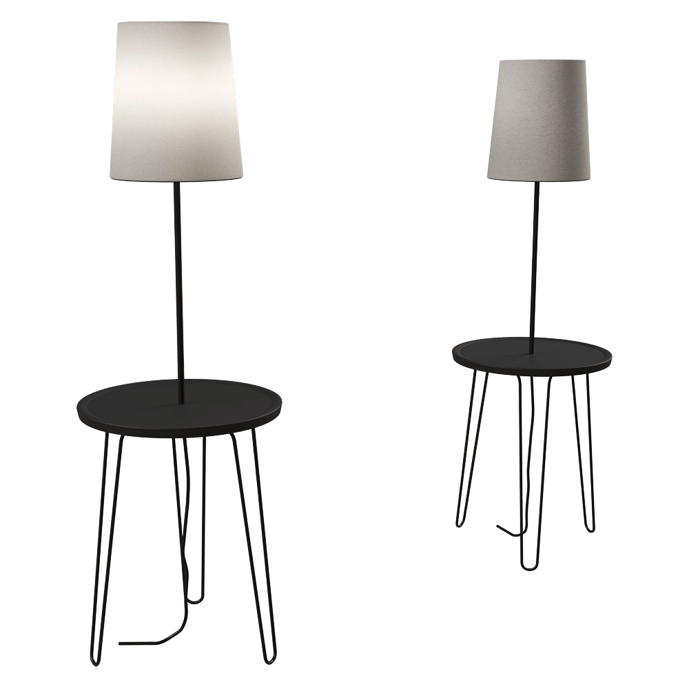 Gervasoni - Night table LC 47 3D Model