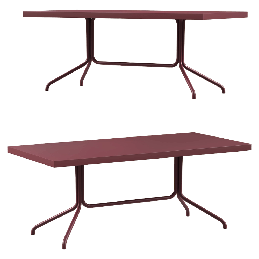 Gervasoni - Outdoor dining table Brise 3D Model