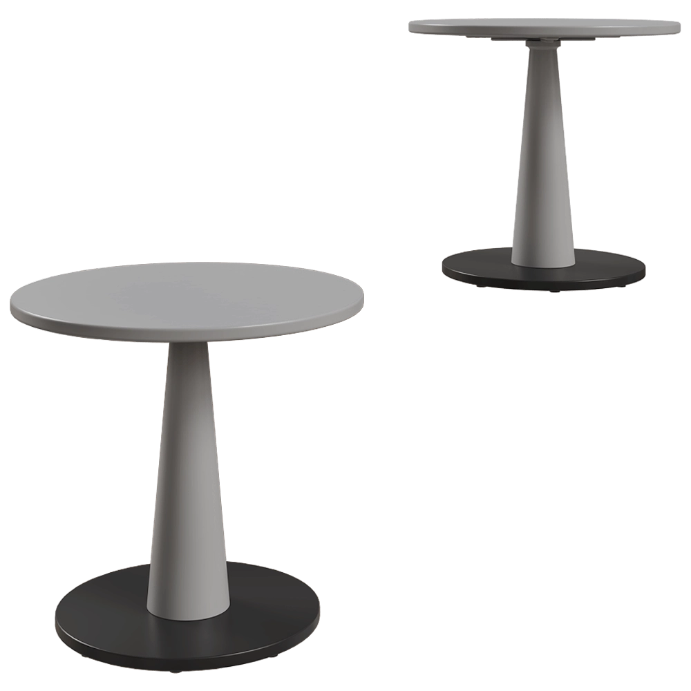 Gervasoni - Round table Gray 3D Model